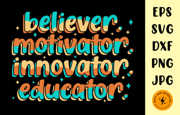 Believer Motivator Educator SVG: A Stitch Review