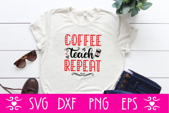 Coffee Teach Repeat SVG: An Embroidery Review