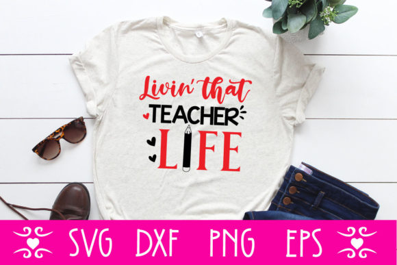 Livin’ That Teacher Life SVG: An Embroidery Review