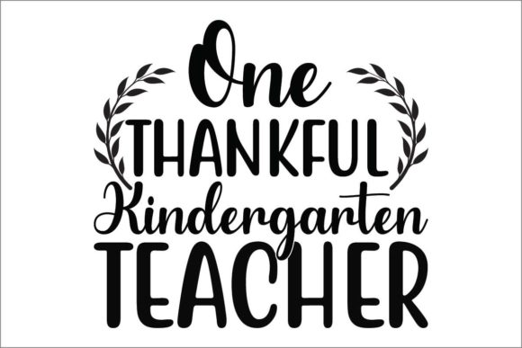 One Thankful Kindergarten Teacher Design Review