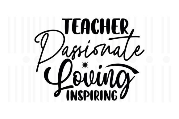 Teacher Passionate Loving Inspiring: An Embroidery Review