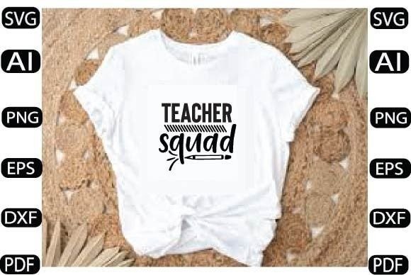 Teacher Squad SVG Design: An Embroidery Review