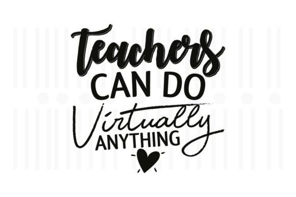 Teachers Can Do Virtually Anything SVG: Embroidery Review